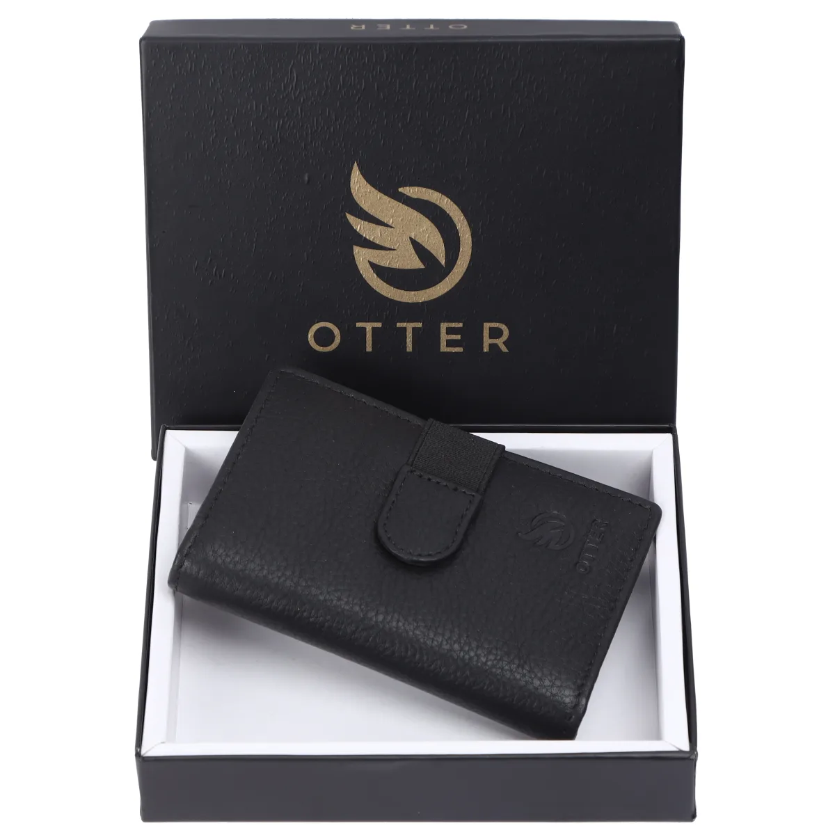 Men's 20-Card Genuine Leather Card Holder – Black (2221), additional view 9