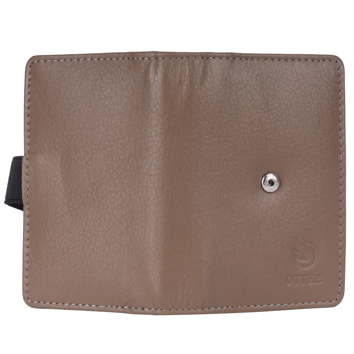 Men's 20-Card Genuine Leather Card Holder – Grey (2221), additional view 4