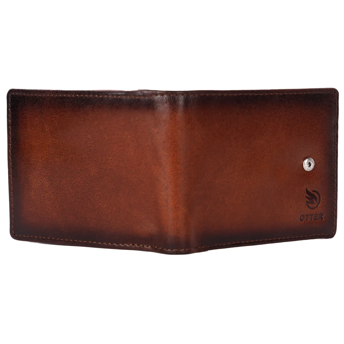 Men's 12-Card Vintage Genuine Leather Wallet – Brown (2236), additional view 5