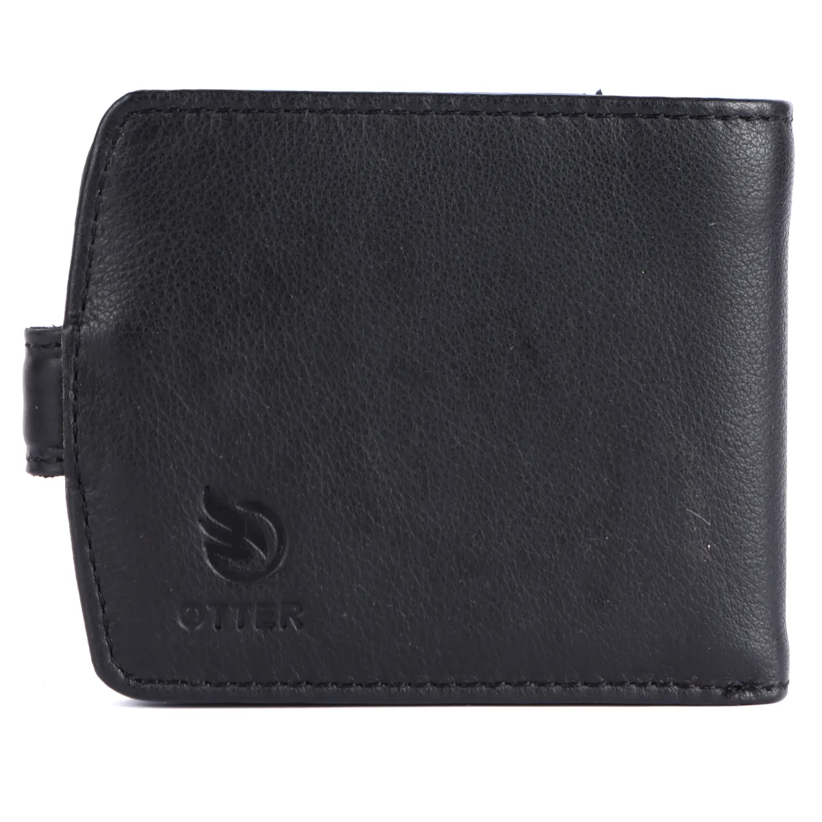 Men's 10-Card Genuine Leather Wallet – Black (2216), additional view 4