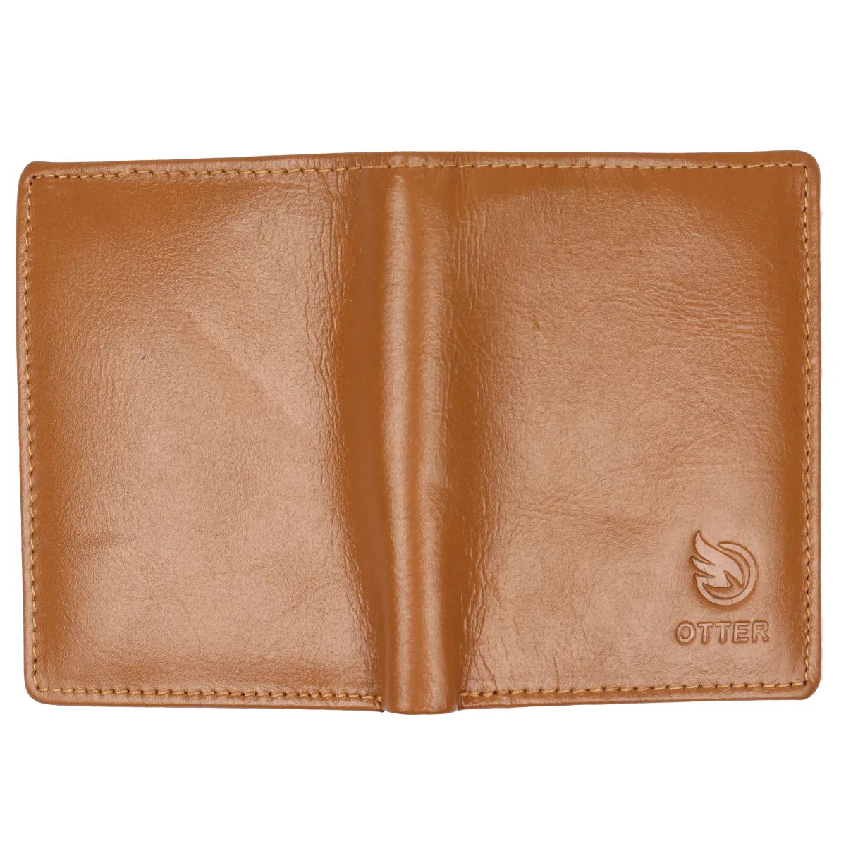 Men's 10-Card Genuine Leather Wallet – Tan (2231), additional view 6