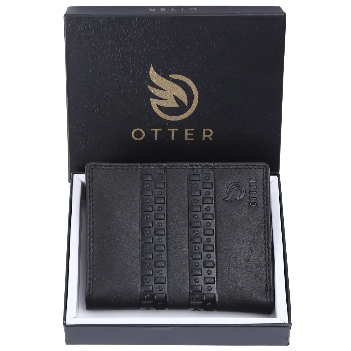 Men's 7-Card Genuine Leather Wallet with Coin Pocket – Black (2205)